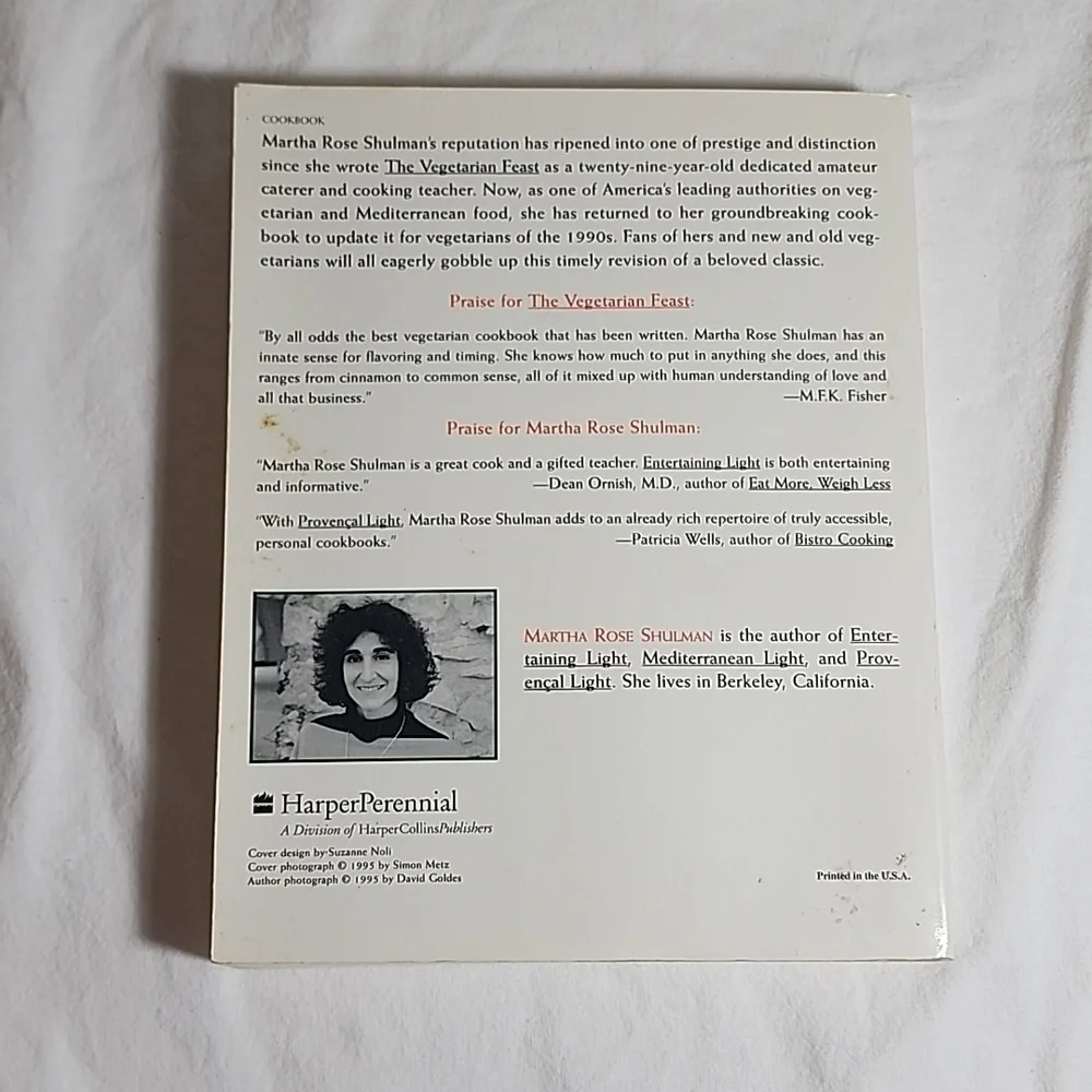The Vegetarian Feast by‎ Martha Rose Shulman